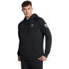 imageUnder Armour Mens Freedom Flag Hoodie001 Black   Desert Sand