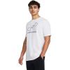 imageUnder Armour Mens Global Foundation Short Sleeve T Shirt101 White   Capri