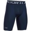 imageUnder Armour Mens HeatGear Armour 20 9inch Compression ShortsMidnight Navy 410Steel