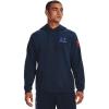 imageUnder Armour Mens New Freedom Flag Hoodie408 Academy   Red