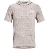 imageUnder Armour Mens Rival Terry ShortSleeve HoodieOnyx White 112Cruise Gold