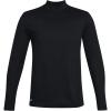 imageUnder Armour Mens Tac Mock Coldgear Infrared Base TshirtBlack 001Black