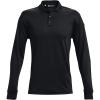 imageUnder Armour Mens Tac Performance Polo Long Sleeve 20Black 001Black