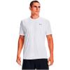 imageUnder Armour Mens Velocity 20 Short Sleeve T Shirt100 White   Steel