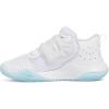 imageUnder Armour Unisex Grade School Zone Basketball 2 104 WhiteWhiteMetallic Silver 35 US
