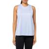 imageUnder Armour Womens Velocity Solid Tank Top539 Celeste   Metallic Silver
