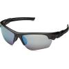 imageUnder Armour Youth Windup Wrap SunglassesSatin Carbon  Ua Tuned Baseball With Blue