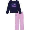 Navy - Waffle Knit Pant
