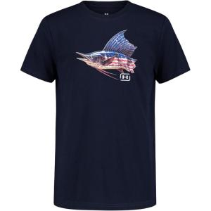 imageUnder Armour Boys AthleticMidnight Navy  Freedom Sailfish Tee