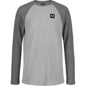 imageUnder Armour Boys Long Sleeve Shirt Crewneck Lightweight and BreathableMod Gray Thermal