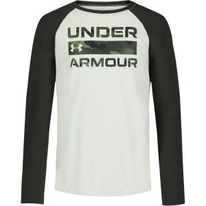 imageUnder Armour Boys Long Sleeve Shirt Crewneck Lightweight and BreathableSummit Woodland