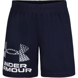 imageUnder Armour Boys Prototype Short Elastic Waistband Soft ampamp ComfortableMidnight Navy Logo