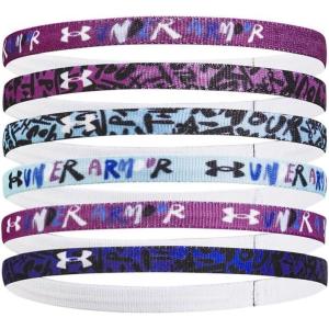 imageUnder Armour Girls Graphic Headbands 6Pack573 Mystic Magenta  Mystic Magenta  Water