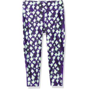 imageUnder Armour Girls HeatGear Printed Ankle Crop LeggingPurple Zest 754Purple Zest