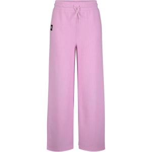 imageUnder Armour Girls Outdoor Wide Leg Pant Lightweight Fabric ampamp Drawstring ClosurePink Dawn Waffle Knit