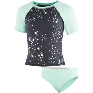 imageUnder Armour Girls Rashguard SetBlack