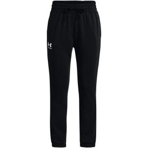 imageUnder Armour Girls Rival Terry Joggers001 Black   White