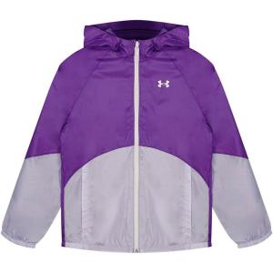 imageUnder Armour Girls Sport Windbreaker Jacket525 Lavish   White