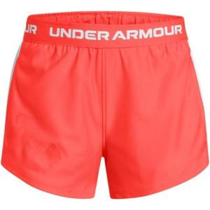 imageUnder Armour Girls Tech Play Up Shorts847 Fire  White  White