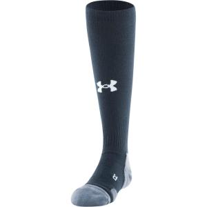 imageUnder Armour Kids Solid Game Socks in Tropic PinkBlack with Model Uau457gdxlBlackGraphiteWhite