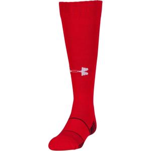 imageUnder Armour Kids Solid Game Socks in Tropic PinkBlack with Model Uau457gdxlRed White
