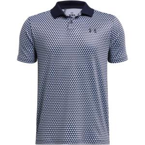 imageUnder Armour Matchplay Printed Golf PoloCelesteMidnight NavyMidnight Navy