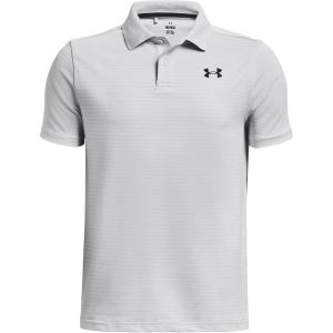imageUnder Armour Matchplay Printed Golf PoloHalo GrayWhiteBlack