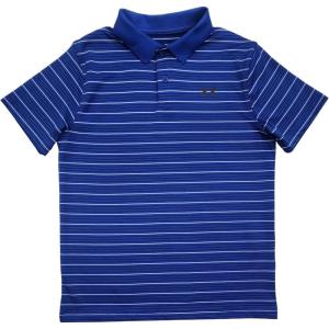 imageUnder Armour Matchplay Printed Golf PoloRoyalBlackWhite Stripe 403