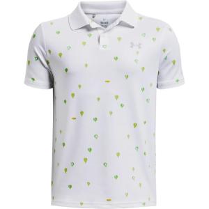 imageUnder Armour Matchplay Printed Golf PoloWhite 101