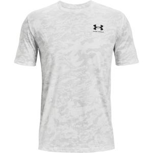 imageUnder Armour Mens ABC Camo Short SleeveWhite 100Mod Gray