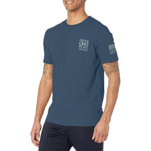 imageUnder Armour Mens Freedom Graphic Short Sleeve TShirt by 1775408 Academy   Pitch Gray