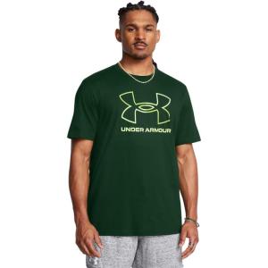 imageUnder Armour Mens Global Foundation Short Sleeve T Shirt302 Forest Green   Morph Green