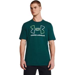 imageUnder Armour Mens Global Foundation Short Sleeve T Shirt449 Hydro Teal   White