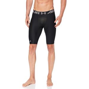 imageUnder Armour Mens HeatGear Armour 20 9inch Compression ShortsBlack Graphite