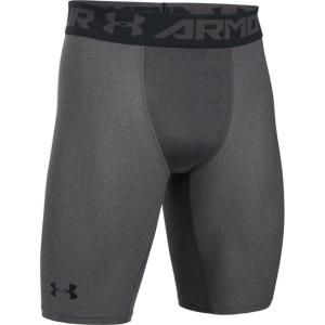 imageUnder Armour Mens HeatGear Armour 20 9inch Compression ShortsGray Black