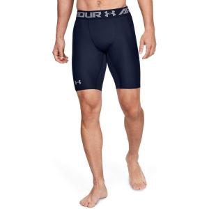 imageUnder Armour Mens HeatGear Armour 20 9inch Compression ShortsNavy Steel