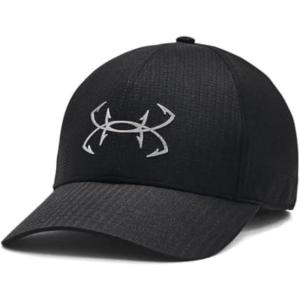 imageUnder Armour Mens Isochill ArmourVent Fish Adjustable Cap001 Black   Metallic Ore