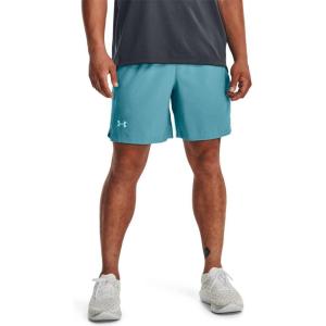 imageUnder Armour Mens Launch Stretch Woven 7inch Shorts433 Glacier Blue  Glacier Blue  Reflective