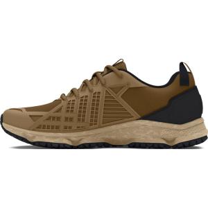 imageUnder Armour Mens Micro G Strikefast Trail Running Shoe200 CoyoteCity KhakiBlack