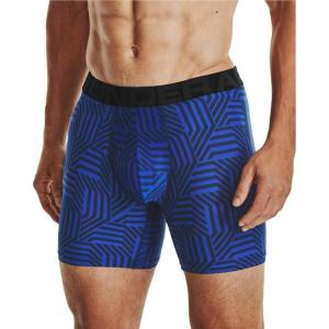 imageUnder Armour Mens MultiPack Standard Tech 6quot Inseam Boxer BriefJet Gray 010Black