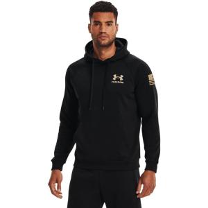 imageUnder Armour Mens New Freedom Flag HoodieBlack 002None