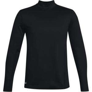 imageUnder Armour Mens Tac Mock Coldgear Infrared Base TshirtBlack 001Black