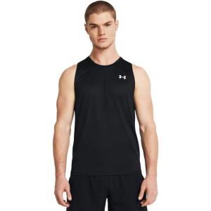 imageUnder Armour Mens Tech Tank Top001 Black   White