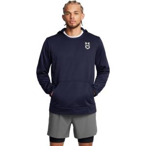 imageUnder Armour Mens Utility Hoodie410 Midnight Navy   White