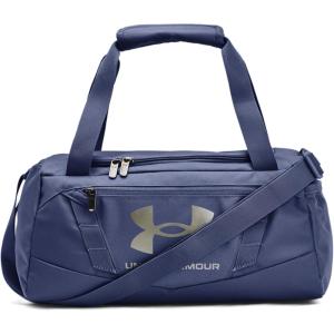 imageUnder Armour Undeniable 50 Duffle480 Hushed Blue  Hushed Blue  Metallic Champagne Gold