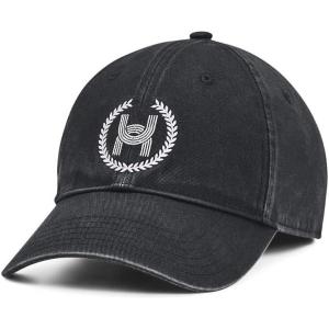 imageUnder Armour Unisex Adult Branded Graphic Adjustable Hat001 Black   White