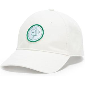 imageUnder Armour Unisex Adult Branded Graphic Adjustable Hat114 White Quartz  Team Kelly Green  Team Kelly Green