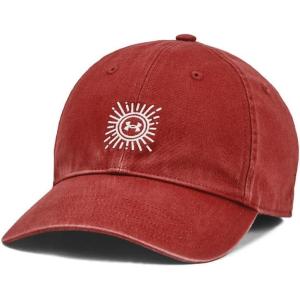 imageUnder Armour Unisex Adult Branded Graphic Adjustable Hat840 Earthen Orange   White