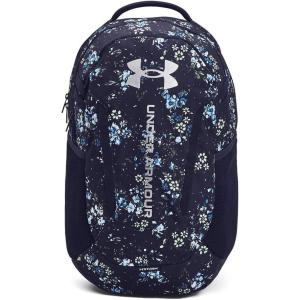 imageUnder Armour Unisex Hustle 60 Backpack 402 Blue AtlantisBlue AtlantisMetallic Silver One Size Fits Most410 Midnight Navy  Midnight Navy  Metallic Silver