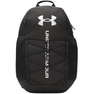imageUnder Armour Unisex Hustle Sport 60 Backpack 002 BlackMetallic Black One Size Fits Most001 Black  Black  Metallic Silver